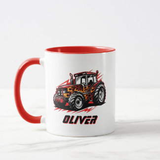 Hot Rod Racing Tractor Mug