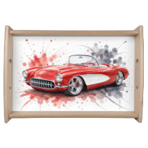 Hot Rod Serving Tray
