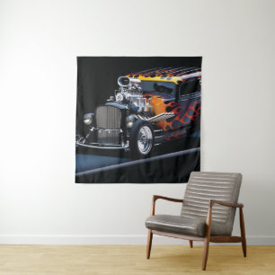 Hot rod tapestry