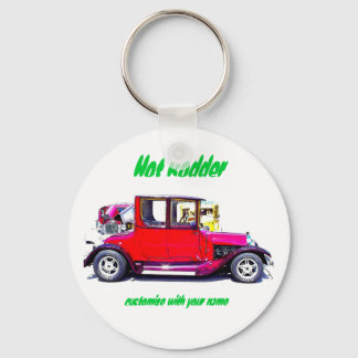 Hot Rodder Keychain