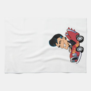 Hot Rodder Kitchen Towel