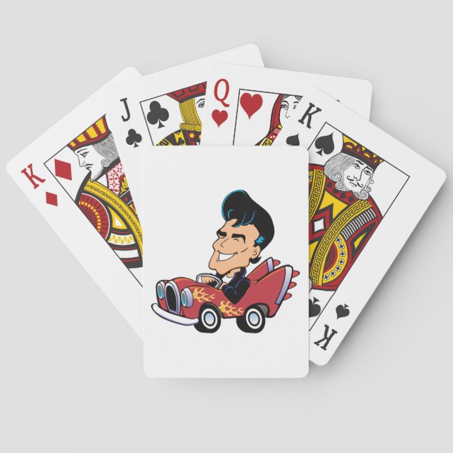 Hot Rodder Playing Cards (Back)