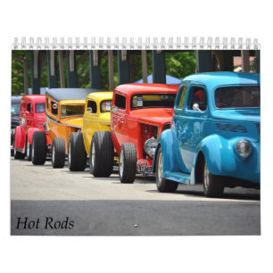 Hot Rods 2016 Calendar