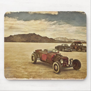 Hot Rods at Bonneville Mouse Pad
