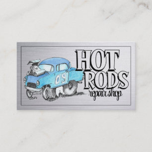 Hot Rods Automotive Business Cards