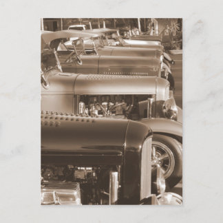 Hot Rods Postcard