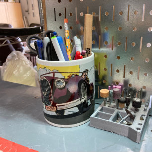 Hot Rods & Racing Cars Comic, 1952 Large Coffee Mug