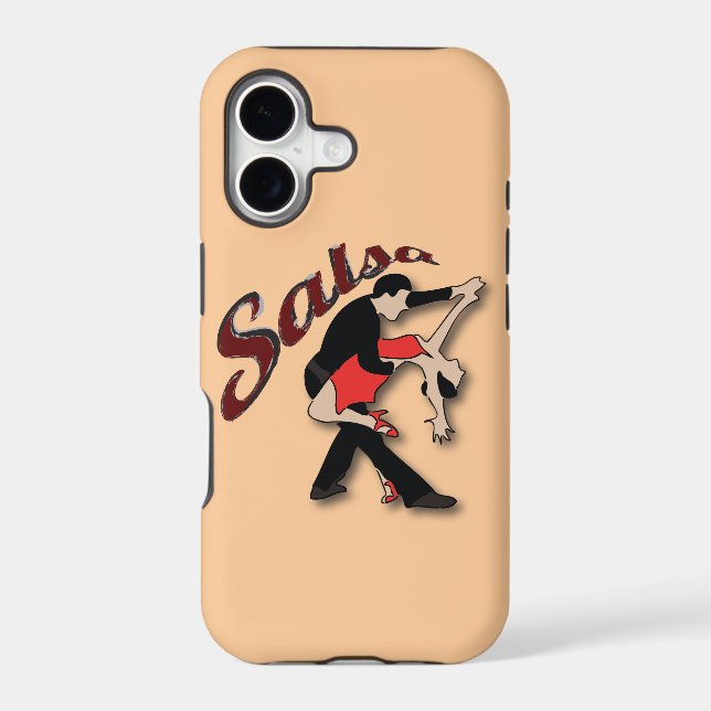 Hot Salsa Dancing iPhone Case (Back)