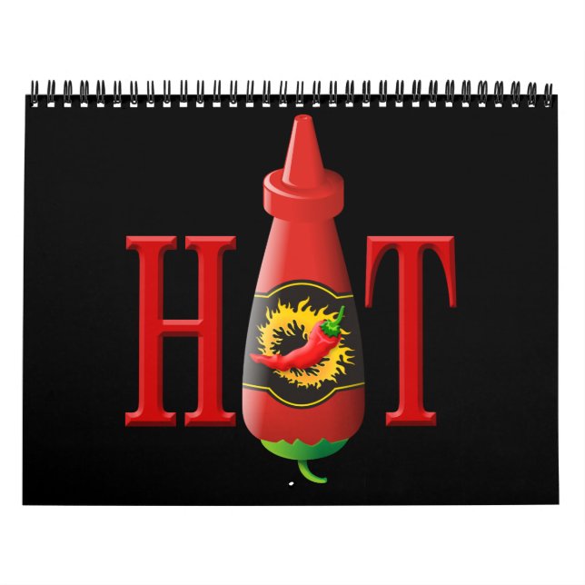 Hot Sauce Bottle Calendar (Cover)