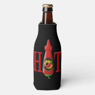 Hot sauce bottle cooler