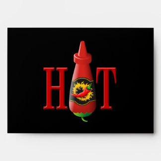 Hot Sauce Bottle Envelopes