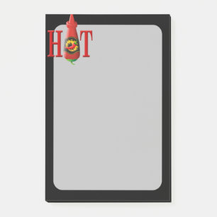 Hot Sauce Bottle Post-it Notes