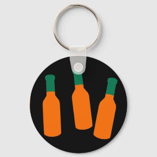 Hot Sauce Bottles Keychain
