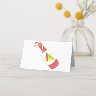 Hot Sauce Place Card