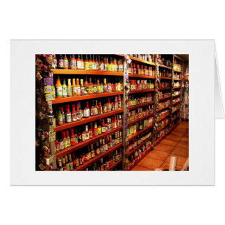 Hot sauces galore