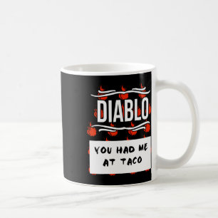 Hot Sauces Group Halloween Diablo Sauce You Had Me Coffee Mug