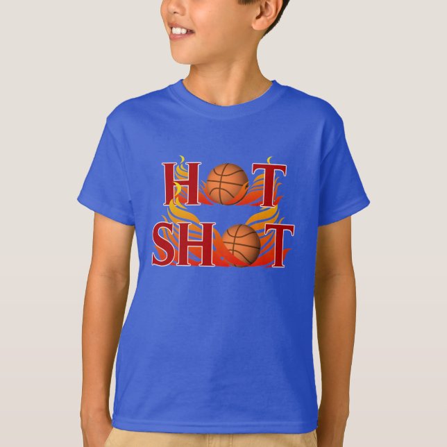 Hot Shot Basketball Shirt (Front)