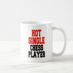 Hot Single Chess Player Coffee Mug