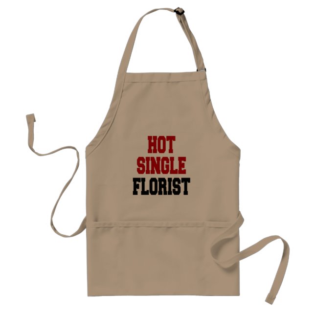Hot Single Florist Standard Apron (Front)