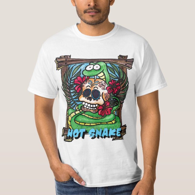 HOT SNAKE2poster T-Shirt (Front)