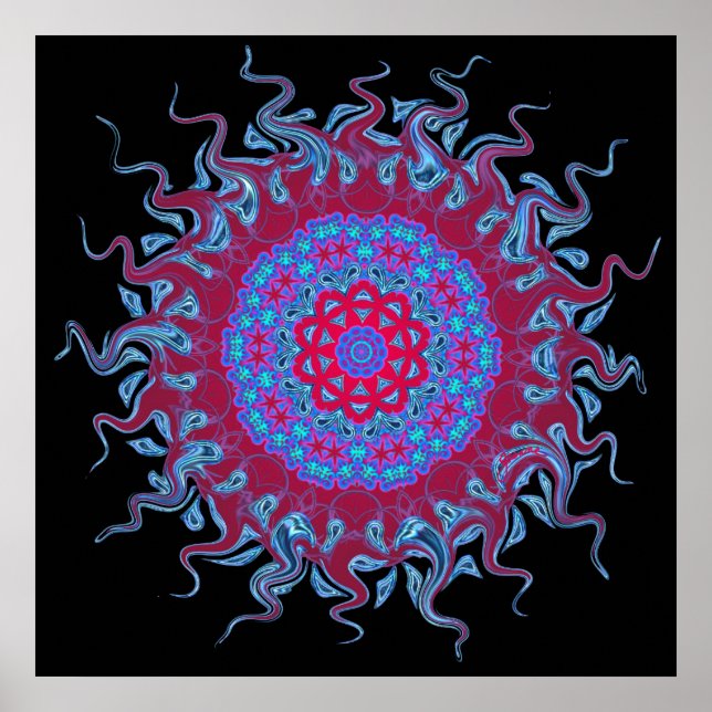 Hot Snowflake Print (Front)