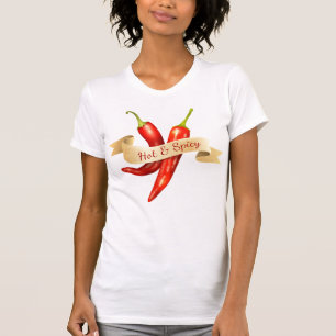 Hot & Spicy Chili Peppers T-Shirt