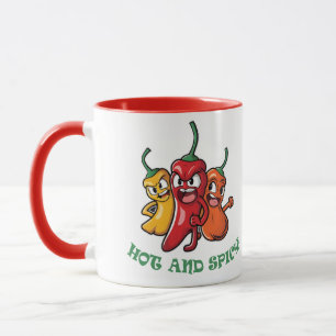 Hot Spicy Chilli Peppers Mug