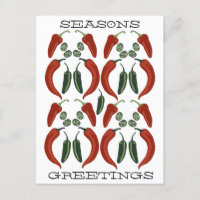 HOT & SPICY Jalapeño Chile Peppers Pattern Art