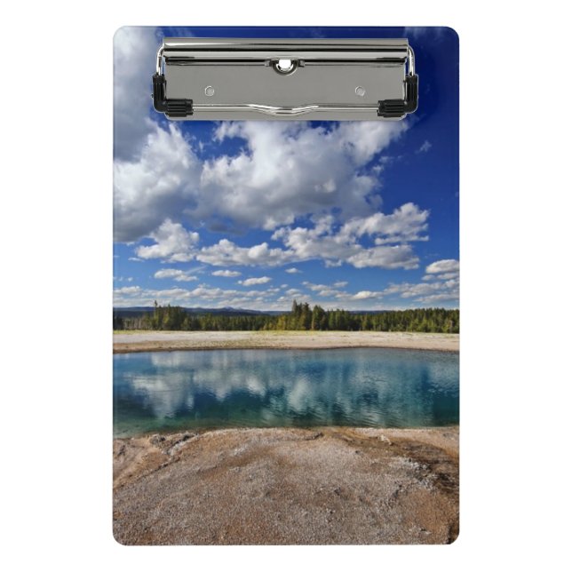 Hot Spring Mini Clipboard (Front)
