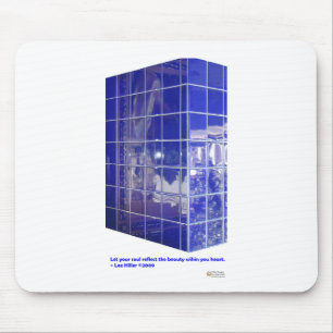 Hot Springs, AR BlueTile Reflection Gifts Apparel Mouse Pad
