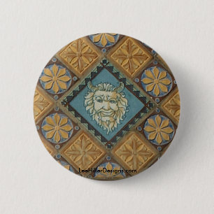 Hot Springs, AR Quapaw Dome Tiles Gifts Apparel 2 Inch Round Button