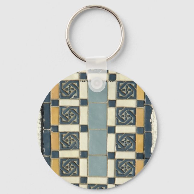 Hot Springs, AR The Maurice Tiles Gifts Apparel Keychain (Front)
