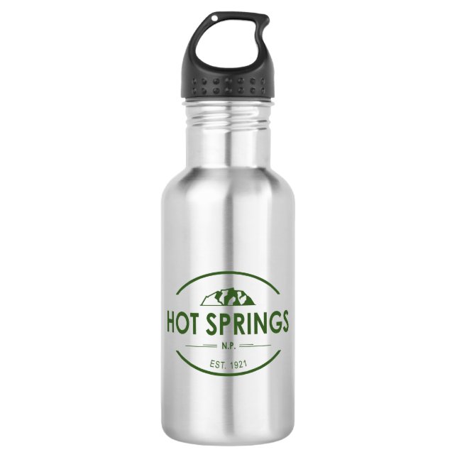 Hot Springs National Park 532 Ml Water Bottle (Front)
