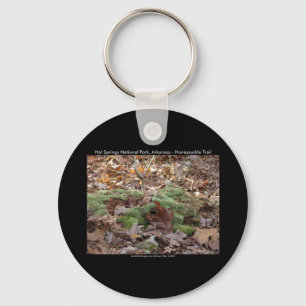 Hot Springs National Park, AR - Honeysuckle Trail Keychain