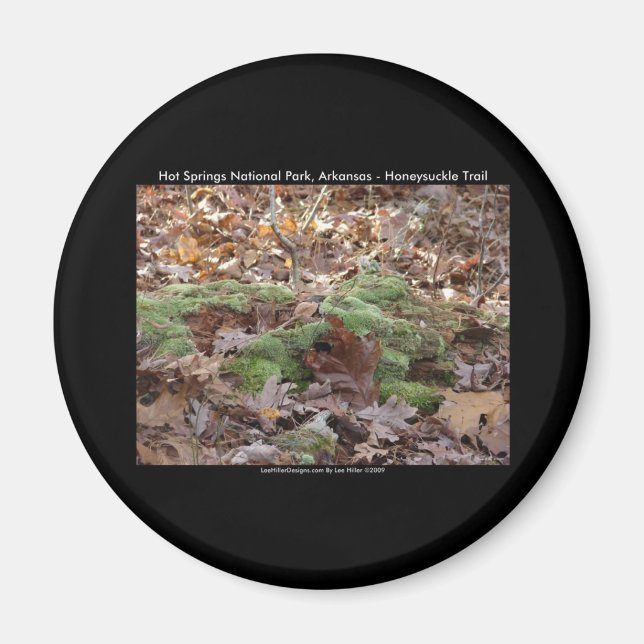 Hot Springs National Park, AR - Honeysuckle Trail Magnet (Front)