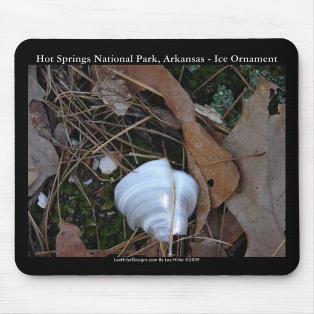 Hot Springs National Park, AR - Ice Ornament Gifts Mouse Pad (Front)