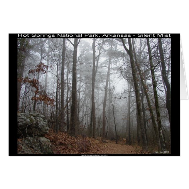 Hot Springs National Park, AR Silent Mist Gifts (Front Horizontal)