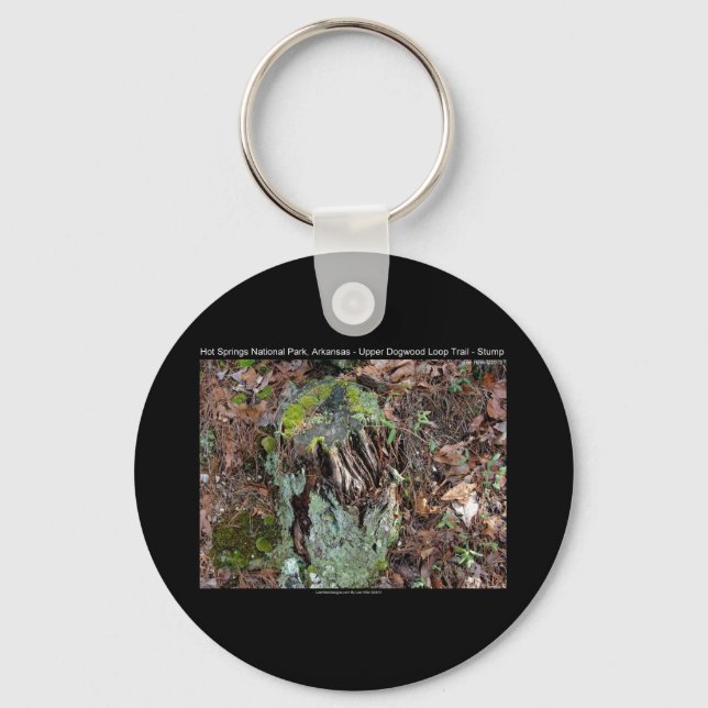 Hot Springs National Park, AR Upper Dogwood Loop Keychain (Front)