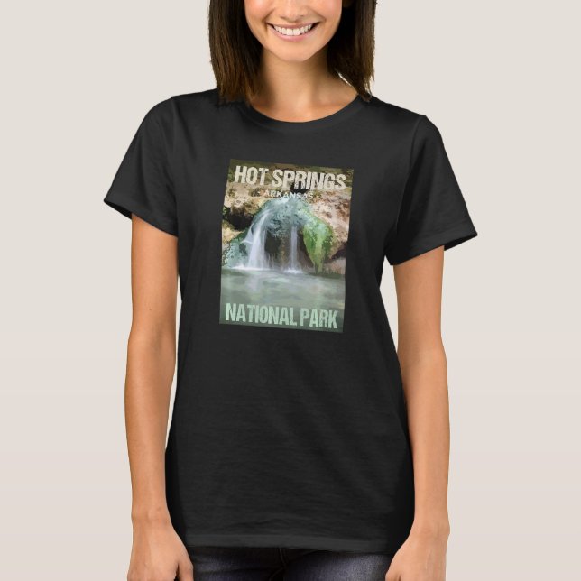 Hot Springs National Park Arkansas Poster T-Shirt (Front)