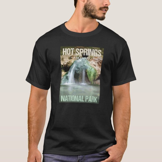 Hot Springs National Park Arkansas Poster T-Shirt (Front)