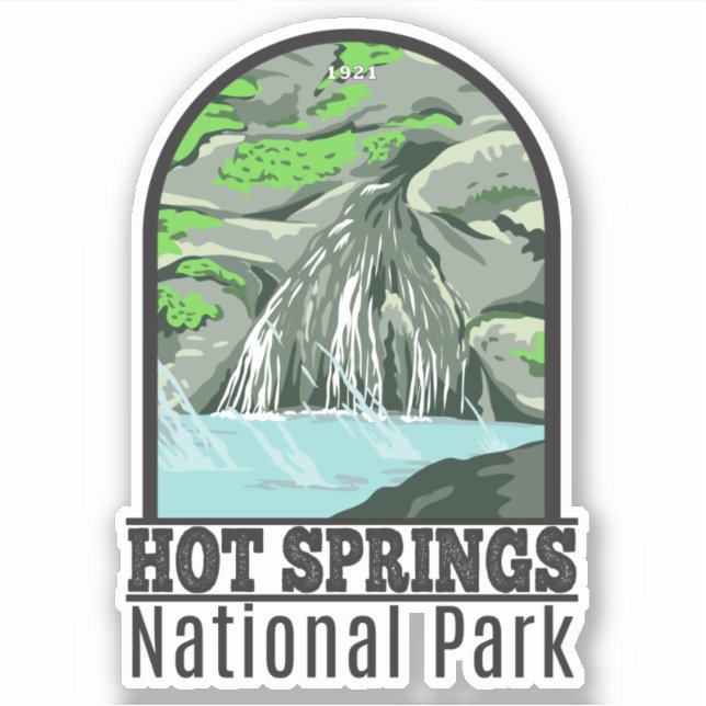Hot Springs National Park Arkansas Vintage (Front)