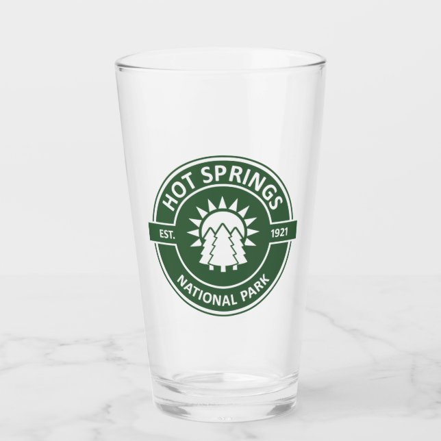 Hot Springs National Park Glass (Front)