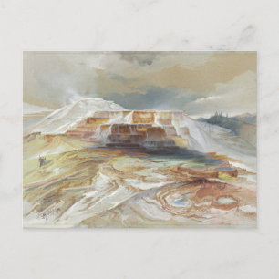 Hot Springs of Gardiner's River, Yellowstone  Postcard