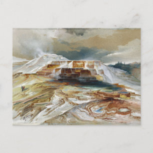 Hot Springs of Gardiner's River, Yellowstone Postcard