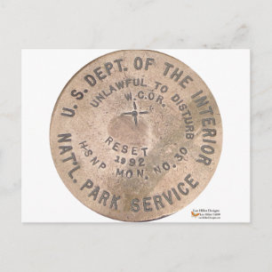 Hot Springs US Dept Of The Interior Gifts Apparel Postcard