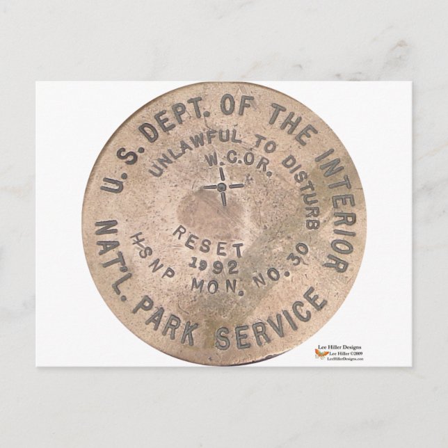 Hot Springs US Dept Of The Interior Gifts Apparel Postcard (Front)