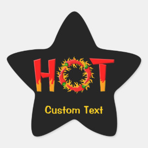 HOT STAR STICKER