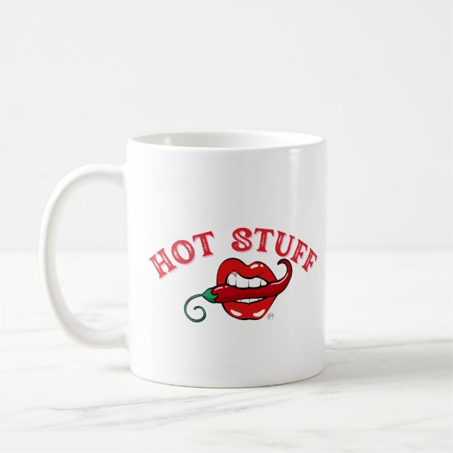 Hot Stuff Coffee Mug (Left)