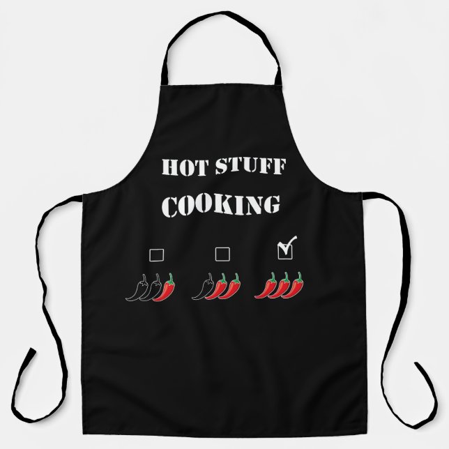 Hot stuff Cooking Apron (Front)