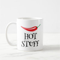 Hot Stuff funny spicy red cayenne chili pepper